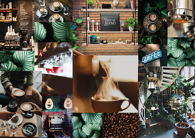 Come for the coffee, stay for the vibes. aesthetic branding cafe client project coffee coffee shop coffeehouse community design flavor of the month graphic design local business logo moodboard photo gallery vibes visual identity web design web development website