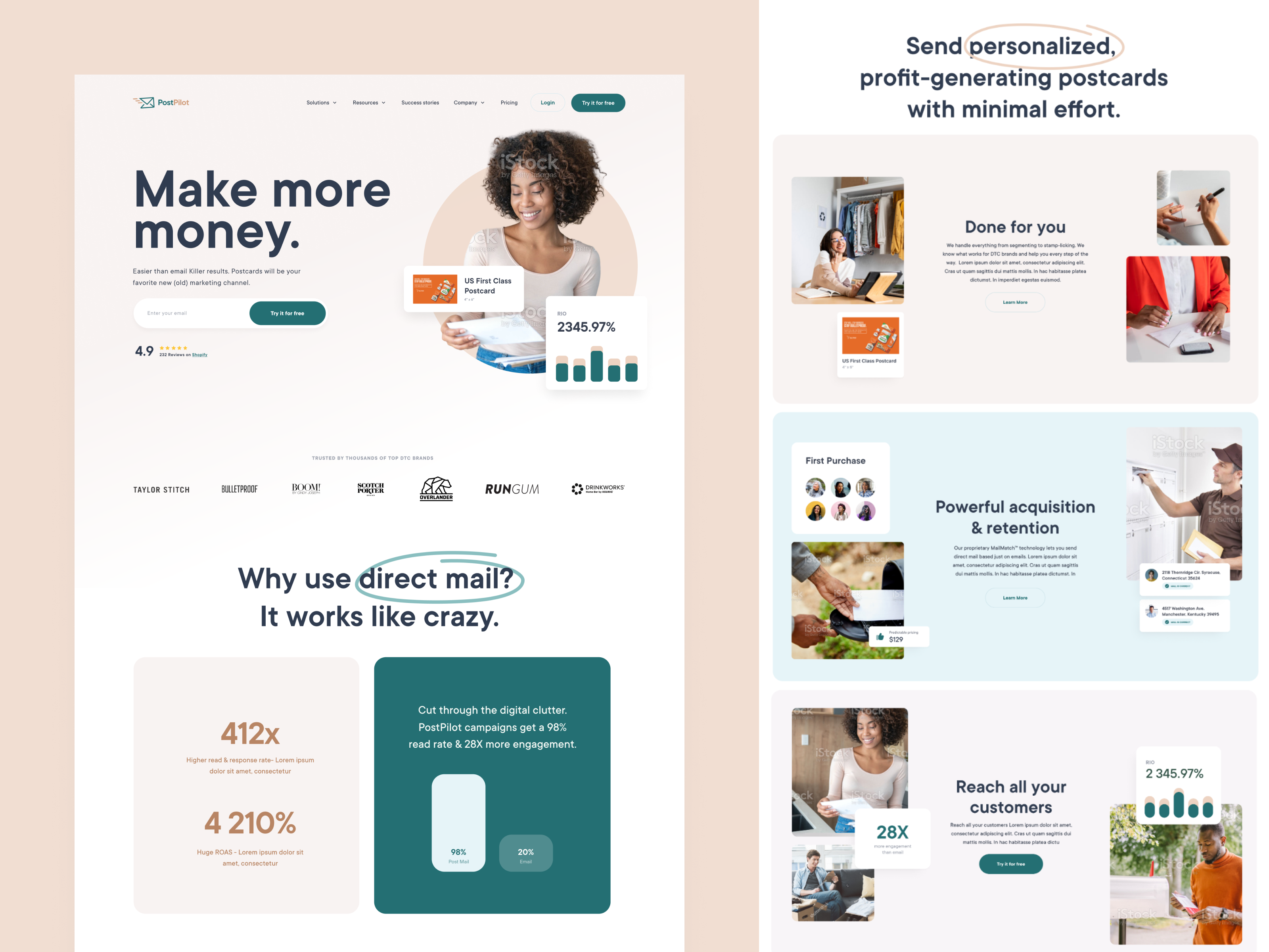 Example of Performance Websites