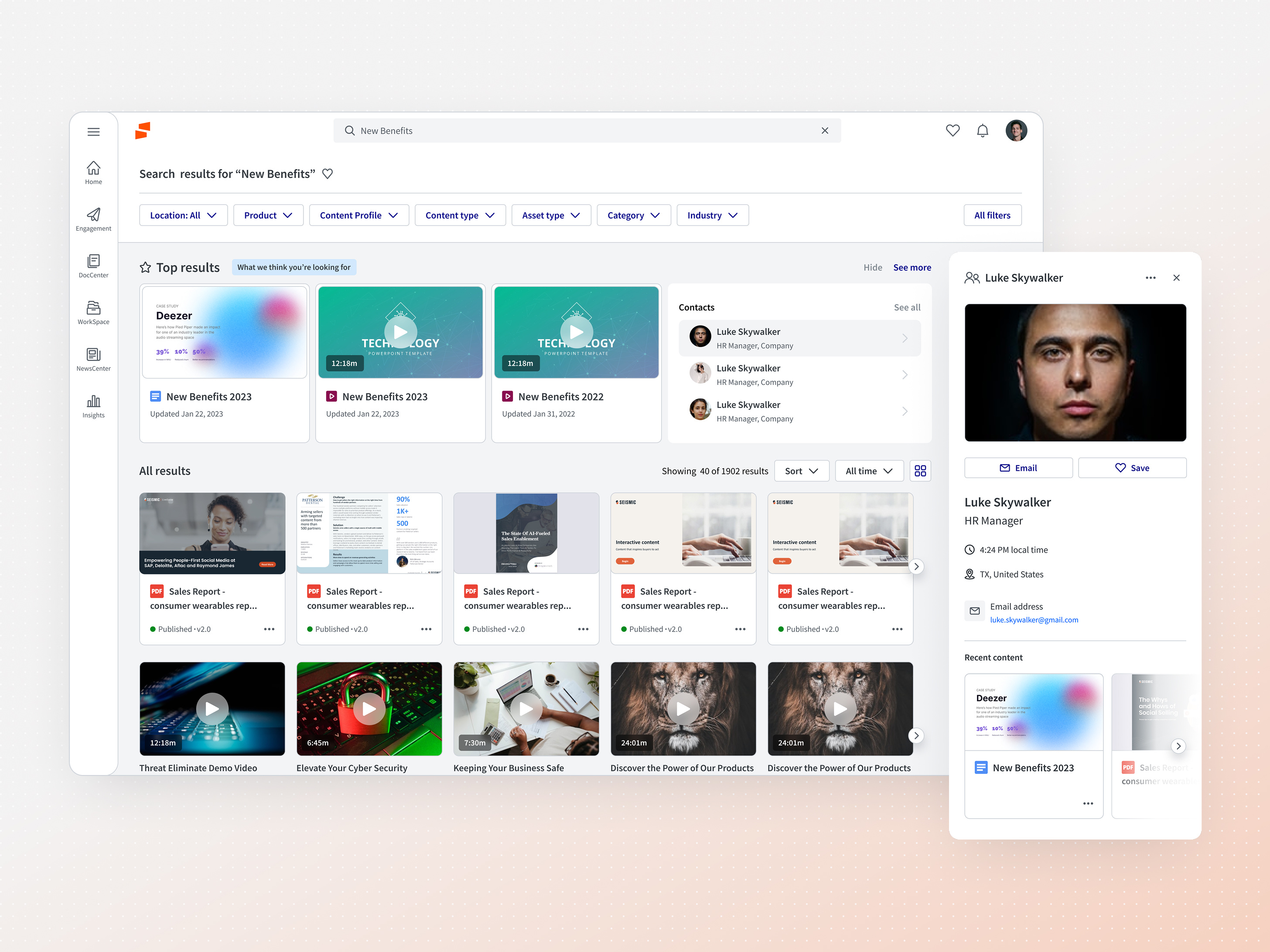 Example of Web App Design