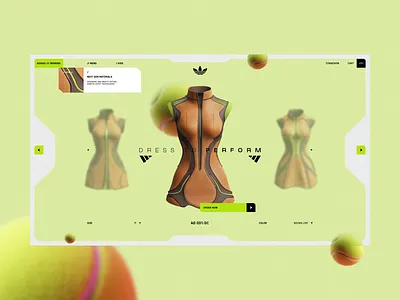 Adidas adidas animation branding e commerce figma landing page store ui ux web design