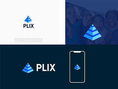 Plix Modern Minimalist Logo Design branding design graphic design illustration logo minimal logo modern logo tech logo ui vector