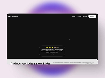 Impressa framer modern modern website ui uiux user interface web design