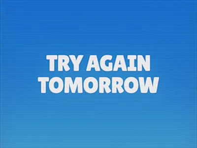 TRY AGAIN TOMORROW 2d 3d after effects animation cartoon illustration kinetic typography loop motion design motion graphics sun try again tomorrow type animation typography