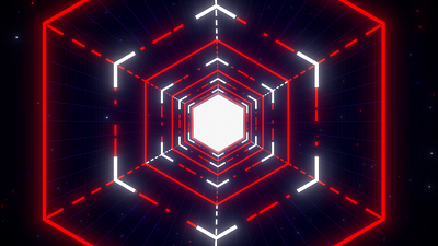 Glitch Tunnel 3d animation graphic design motion graphics