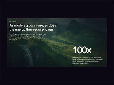 Datawizz.ai - Eco friendly section clean design framer website minimal modern startup ui website design