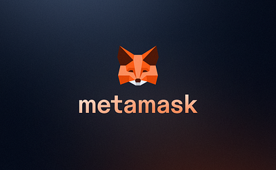 MetaMask Logo branding clean concept