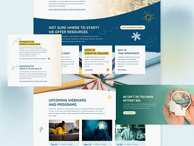 Nonprofit Website Design - CHYP branding charity charity website design design graphic design illustration non profit nonprofit nonprofit web design nonprofit website nonprofit website design typography ui ux vector web design webdesign website design