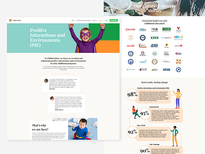 ChildrenFlow | Web Design design ui