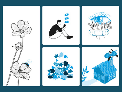 illustrations | Editorial Design graphic design illustration