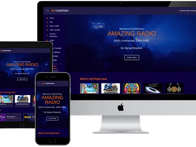 Destin Web Designs - Radio Portal Web Design destin