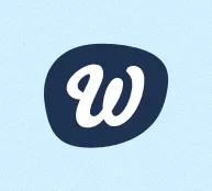 W for WooConcept blue clean logo