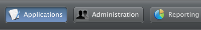 Toolbar buttons buttons icons pressed report toolbar