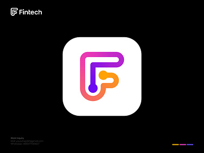 Fintech Logo Design | Saas App and Technology Logo a b c d e f g h i j k l m n app logo brand identity branding colorful f logo fintech gradient logo icon letter logo logo logo design minimalist logo modern logo monogram o p q r s t u v w x y z saas app technology trendy web3