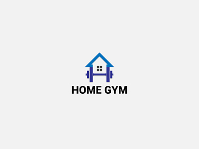 Branding, Minimalist, Modern Home Gym Logo Design Concept. a b c d e f g h i j k l m app icon brand brand identity branding design gradient gym logo home logo identity logo logo design mark minimal n o p q r s t u v w x z symbol vector