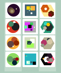 Moodboarding #2 colour emotions moodboard shapes