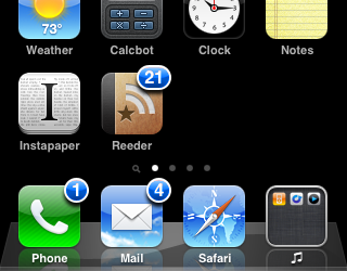 Blue Badge blue ios ipad iphone uiux