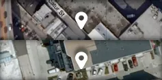 Map + Pin map offices pin simplegeo