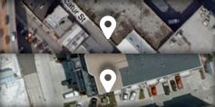 Map + Pin map offices pin simplegeo