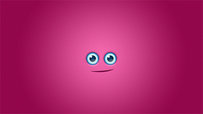 Dribbble Smiley blue envato eyes face graphicriver pink smiley