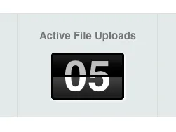 Flip clock/counter in CSS analog css flip clock