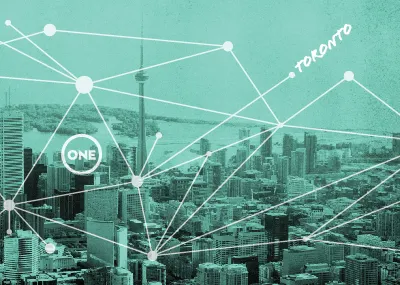 ONE Toronto Promo Card geometry print