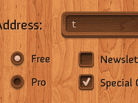 3D Wooden Form 3d brown button form interface pattern texture ui wood
