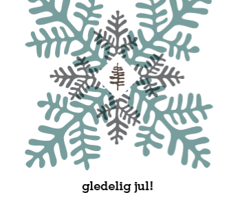 gledelig jul! holiday scandinavian