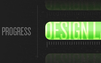 Process Bar Cycle black condensedtype green progressbar