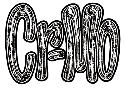 Cr-Mo cr mo ink lettering logo steel tee type