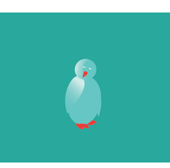 mr. penguin illustration