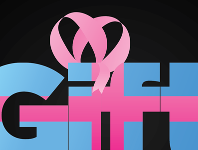 Gift blue gift pink