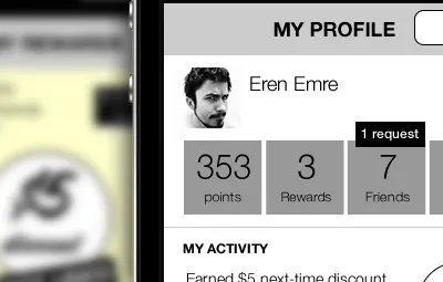 iPhone app wireframes app chqit ia iphone wireframe