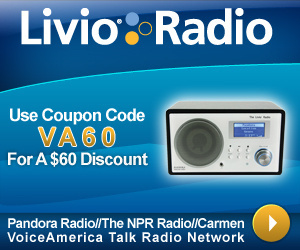 Livio Radio Web Banner america banner livio radio voice web