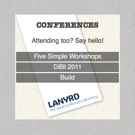 Lanyrd integration lanyrd texture