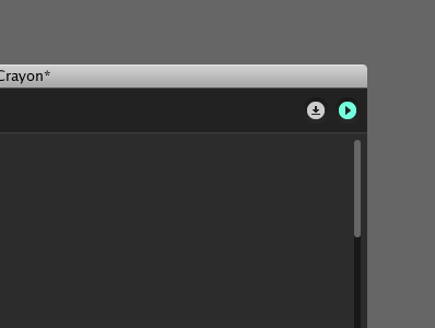Crayon ide ui