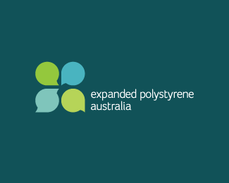 EPSA Logo Concept approved blue concept epsa green logo polystyrene speech bubbles