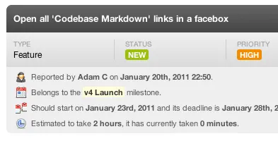 Codebase v4 Ticket Information codebase4