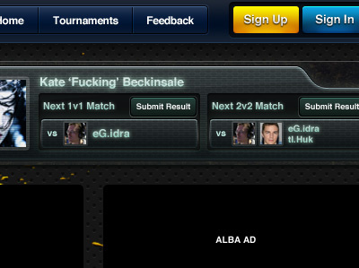 Stim League header starcraft