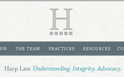 law firm header blue chaparral pro ribbon texture