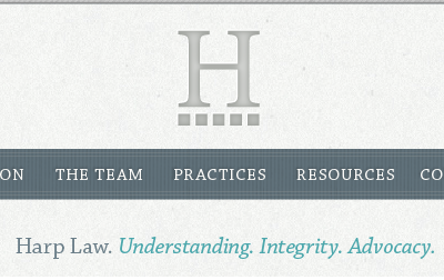 law firm header blue chaparral pro ribbon texture