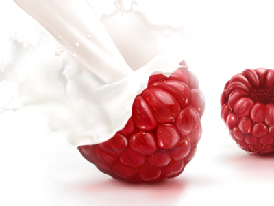 Berry berry milk raspberry