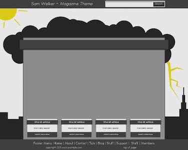Final Theme - Version One custom magazine modern one theme version wordpress