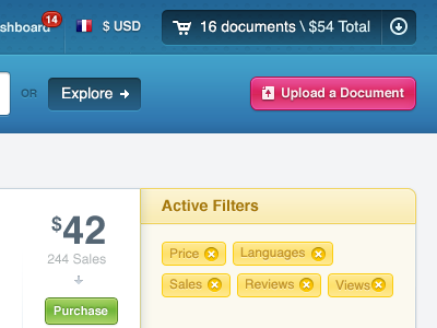 Mkb SRP button filters purchase results search tags upload
