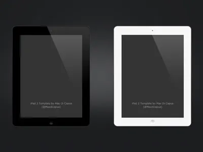 iPad 2 PSD apple free ipad ipad 2 psd