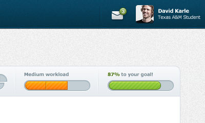 Progress Indication design progress progress bar stripes ui web