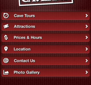 New Mobile Site icons iphone mobile red