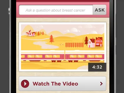 Watch the video app design interface ios iphone mobile ui ux