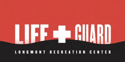 LIFE+GUARD boulder lifeguard logo type