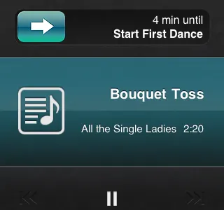 WeddingDJ Player app iphone
