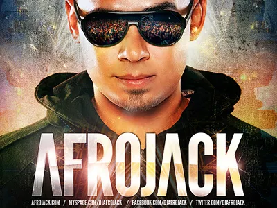 Afrojack @ London Music Hall afrojack electro flyer music